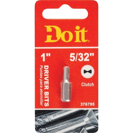 All-Source 5/32 In. Clutch 1 In. Insert Screwdriver Bit 439661DB